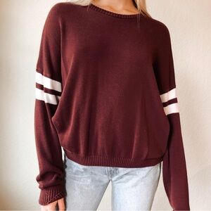 BRANDY MELLVILLE LONG SLEEVE KNITTED SWEATER